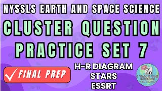 🌟 H-R Diagram & Star Life Cycles | NYSSLS Earth and Space Science Mock Cluster Questions Set 7