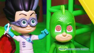 Romeo Hypnotizes PJ Masks' Gekko and play Hide and Seek