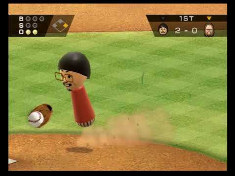 Wii Sports Baseball Shinnosuke Vs Ryan - YouTube