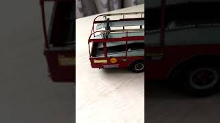 Exoto Fiat Ferrari racecar transporter with Autoart cars 1/43 diecast