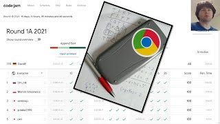 Google Code Jam 2021 Round 1A Screencast | Live-Coding aller Lösungen