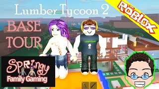 Lumber Tycoon 2 Best Base Tour - how to get the power for free new method not patched lumber tycoon 2 roblox
