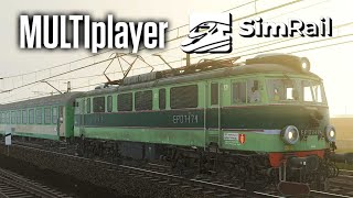 Pociągiem w Trybie Multiplayer | SimRail 🇵🇱 | ET22 Byk # 39 | 🚉 Symulator Kolejowy | RTX4080