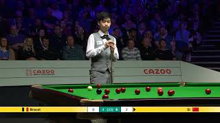 Si Jiahui Entertaining The Crucible | Cazoo World Championship