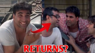 Akshay Kumar RETURNS to Hera Pheri 3 Movie?! | Akshay Kumar Hera Pheri 3 News Facts #shorts