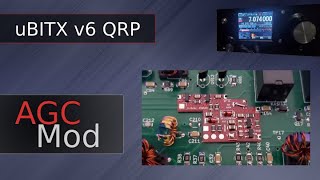 Adding AGC and S-Meter to uBITX v6