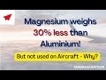 Untold story about Magnesium in Aviation? Aircraft Materials | Aircraft | Fire test