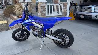 2025 YZ450FX Supermoto Conversion Walk-Around