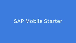 SAP Mobile Start