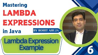 Example 2: Single Line Lambda Expression