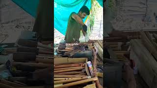 ഓടക്കുഴൽ നിർമ്മാണം ഇങ്ങനെ - Flute Making @alphaflutes3109 Shyam Cherthala #flute #music #art