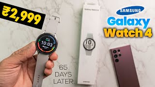 Samsung Galaxy Watch 4 Unboxing \u0026 Full Review after 65 Days of Usage - Best Android Watch 😍