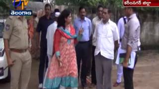 CS Rajiv Sharma Visits Jagityal of Karimnagar