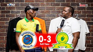 We Always Beat Pirates in Gauteng | Mamelodi Sundowns 3-0 Supersport United | Bobo