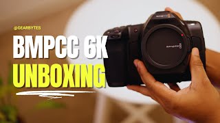 Unboxing Blackmagic Pocket Cinema Camera 6K Pro | BMPCC 6K Pro Unboxing #bmpcc