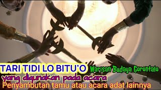 TIDI LO BITU'O||TARI YANG MENGGAMBARKAN KEBERANIAN MEMPERJUANGKAN HAK PEREMPUAN (Warisan Budaya)