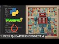 AI Plays Connect 4: Coding a REINFORCEMENT LEARNING Bot with Python & Deep Q-Learning