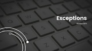 Hyperlambda FAQ - Exceptions