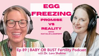 Ep 89 Should You Really Freeze Your Eggs with Author Natalie Lampert