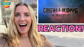 GODZILLA X KONG: THE NEW EMPIRE Out of the Theater Reaction!