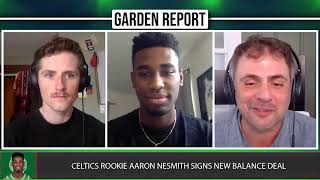 Aaron Nesmith Exclusive Interview - Celtics Post Game
