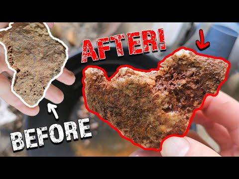 Can you soak rocks in vinegar?