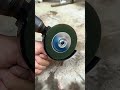 the process of converting an electric drill into an angle grinder