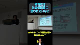 【消費税】の真実【社会保障費】 #shorts