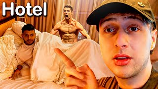 ASÍ ES EL HOTEL DE CRISTIANO RONALDO 😱 *me decepcionó 😭*