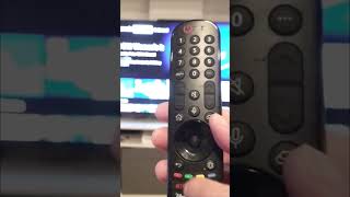 How to turn on or off the cursor from the LG Magic remote