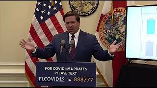 Florida Gov. DeSantis Gives Update on COVID-19 Response | NBC 6