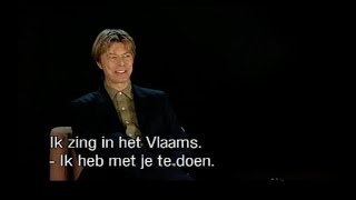 Luc De Vos interviewt David Bowie