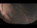 milky way over mcdonald observatory