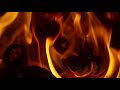 sound and video of fire in the fireplace for 3 hours