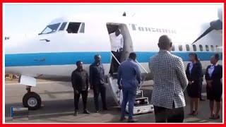 VIDEO: CHEKI NDEGE ALIYOTUA NAYO NAIBU WAZIRI MKUU BITEKO ARUSHA, APOKELEWA KWA SHANGWE...