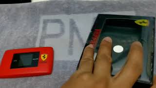 Unboxing Ferrari ZTE 4G LTE mobile router