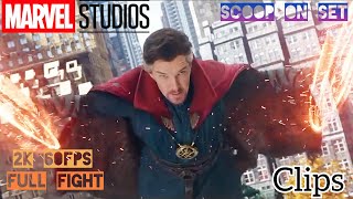 SPIDER-MAN VS DOCTOR STRANGE [FULL FIGHT] NO WAY HOME | Marvel Studio Clips 2K