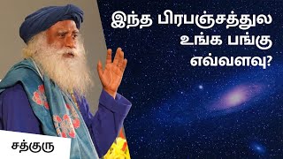 இந்த பிரபஞ்சத்துல உங்க பங்கு எவ்வளவு? | ​Hero or Zero? What Are You?