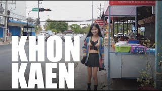 【4k 60fps】FIRST IMPRESSION of KHON KAEN, THAILAND - Real Local Life in Thailand