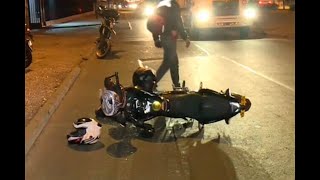 Bus del SITP arrolló a motociclistas en plena carrera 68 de Bogotá - Ojo de la noche