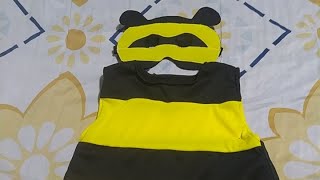 cómo hacer un traje de abeja sencillo para niños