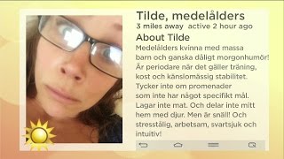 Kolla Tildes kontaktannons! - Nyhetsmorgon (TV4)