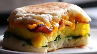 Microwave-Prep Breakfast Sandwiches