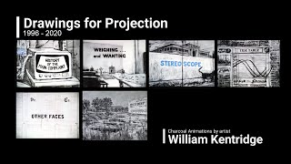 Extracts of 6 Charcoal Animations by artist William Kentridge (HIGH RES) 1996 - 2020