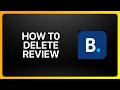 How To Delete Review On Booking.com Tutorial