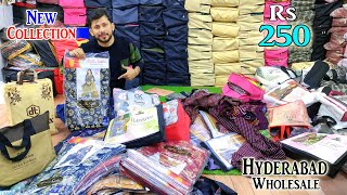 Hyderabad Wholesale || 💯💥 || All New Variety Catalogues || only Ya Garib Nawaz Suit House ||