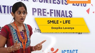 How smile is a significant part to life - Deepika Lavanya