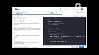 Foundation Exam - 2 || Python || NxtWave CCBP 4.0 || All Questions & Answers || By SP