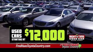 Fred Haas Toyota Country | Right On Time - Used