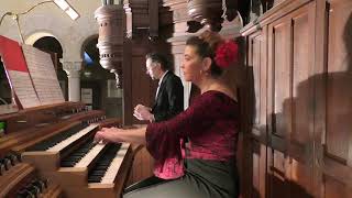 Antonio Soler Fandango - Pascale Mélis, orgue St-Clodoald, Saint-Cloud & Emmanuel Plard, percussions